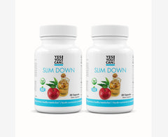 Yes You Can Slim Down bottle front view, two-month supply for daily use