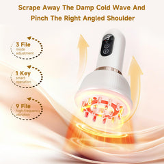 Yetypy 3-In-1 body shaper red light heat for soothing warmth and therapy.