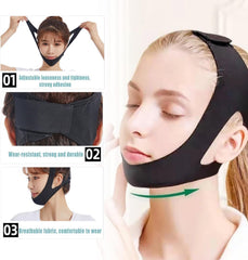 YeyHaiza chin strap CPAP-compatible design fits masks securely for uninterrupted rest.