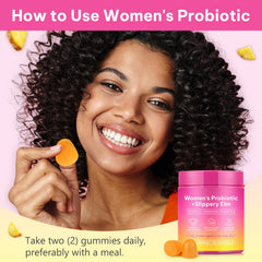 YHFGTTIO probiotic gummies with d-mannose for daily balance and gut health.