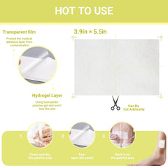 Yimimde lidocaine-menthol patch stays comfortable and mess-free during movement