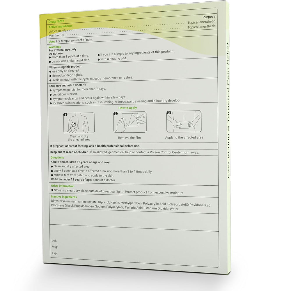 Yimimde 32-count package provides ready-to-use relief at home
