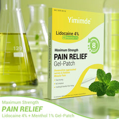 Yimimde lidocaine-menthol patch for neck and shoulder pain with rapid cooling sensation