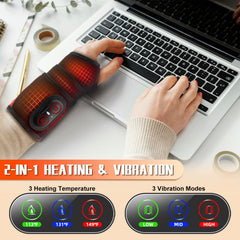 Yincook massager being worn with a thumb loop for an easy fit during daily tasks