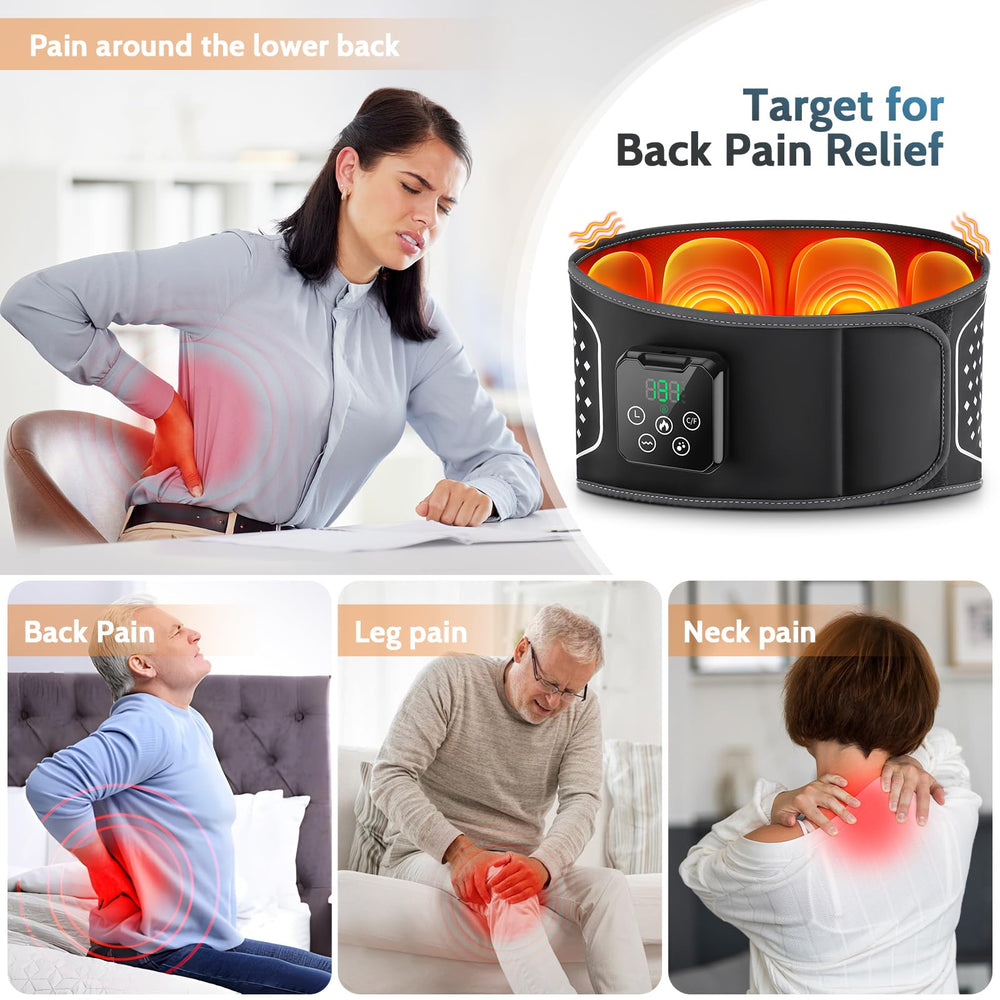 Yincook massager with touch screen shows easy control.