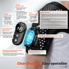 Yincook shoulder massager rotator delivering targeted vibrations