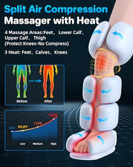 YINGGG calf massage focusing on gentle compression for circulation boost.