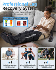 YINGGG Air Leg Massager with nine intensities for personalized recovery.