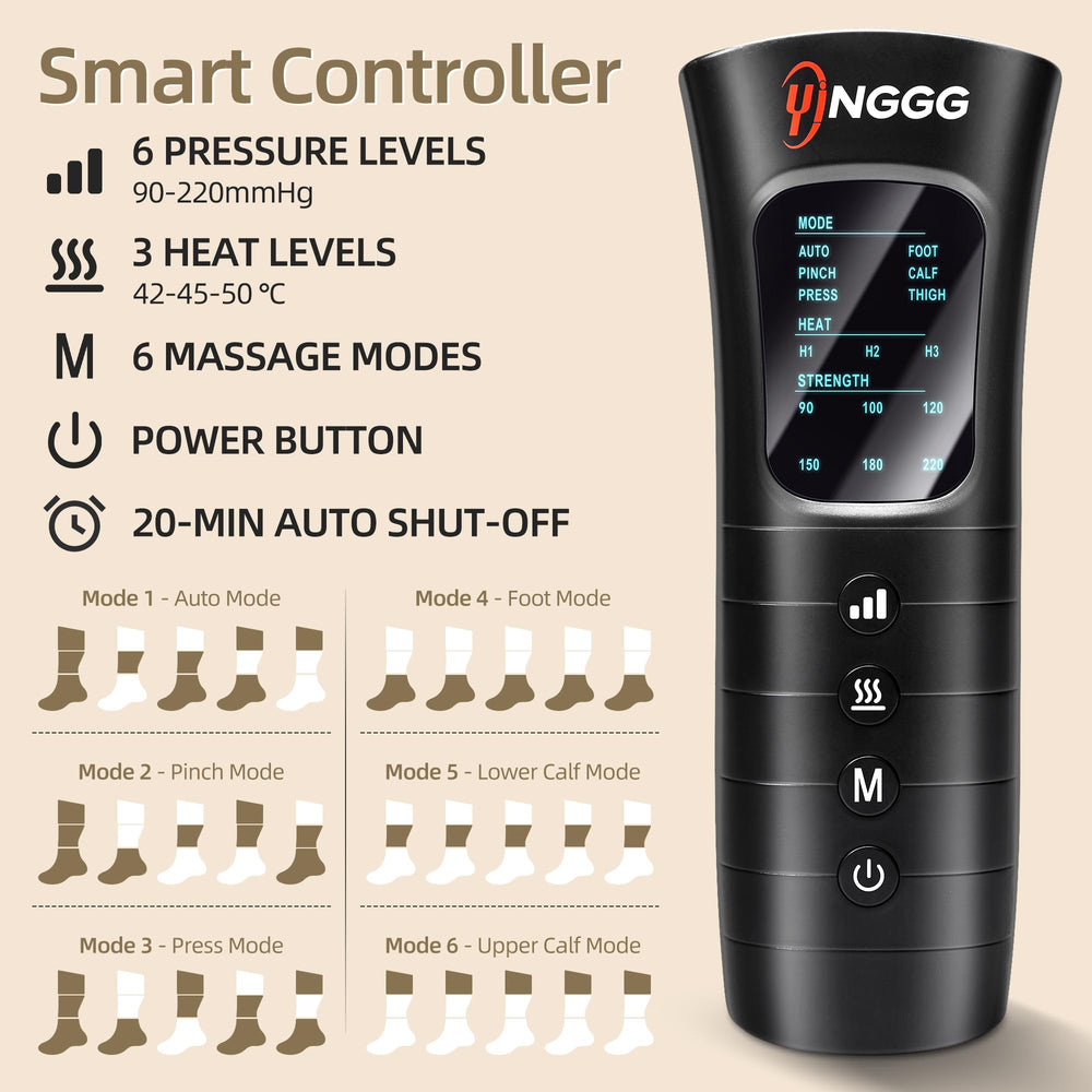YINGGG foot and calf massager targets ankles and calves for focused relief