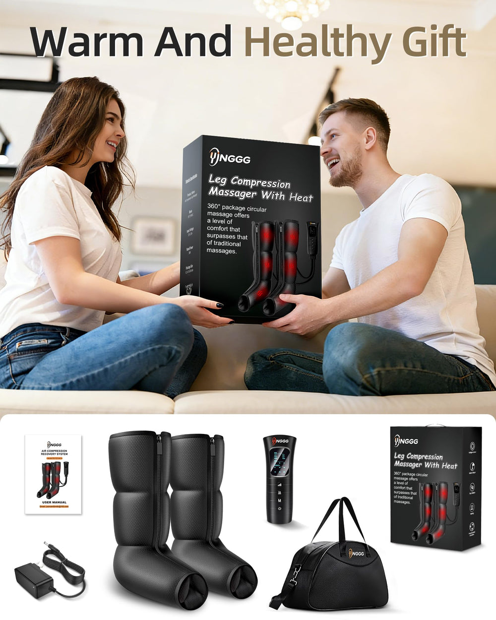 YINGGG universal calf fit accommodates most users for versatile use