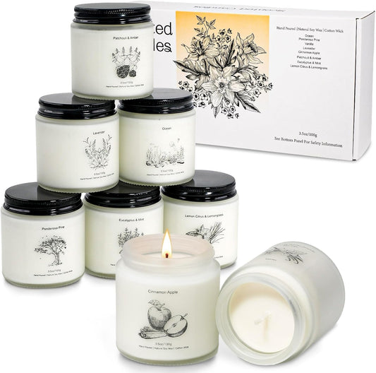 YINUO LIGHT Cinnamon Apple candle for cozy evenings and mood setting