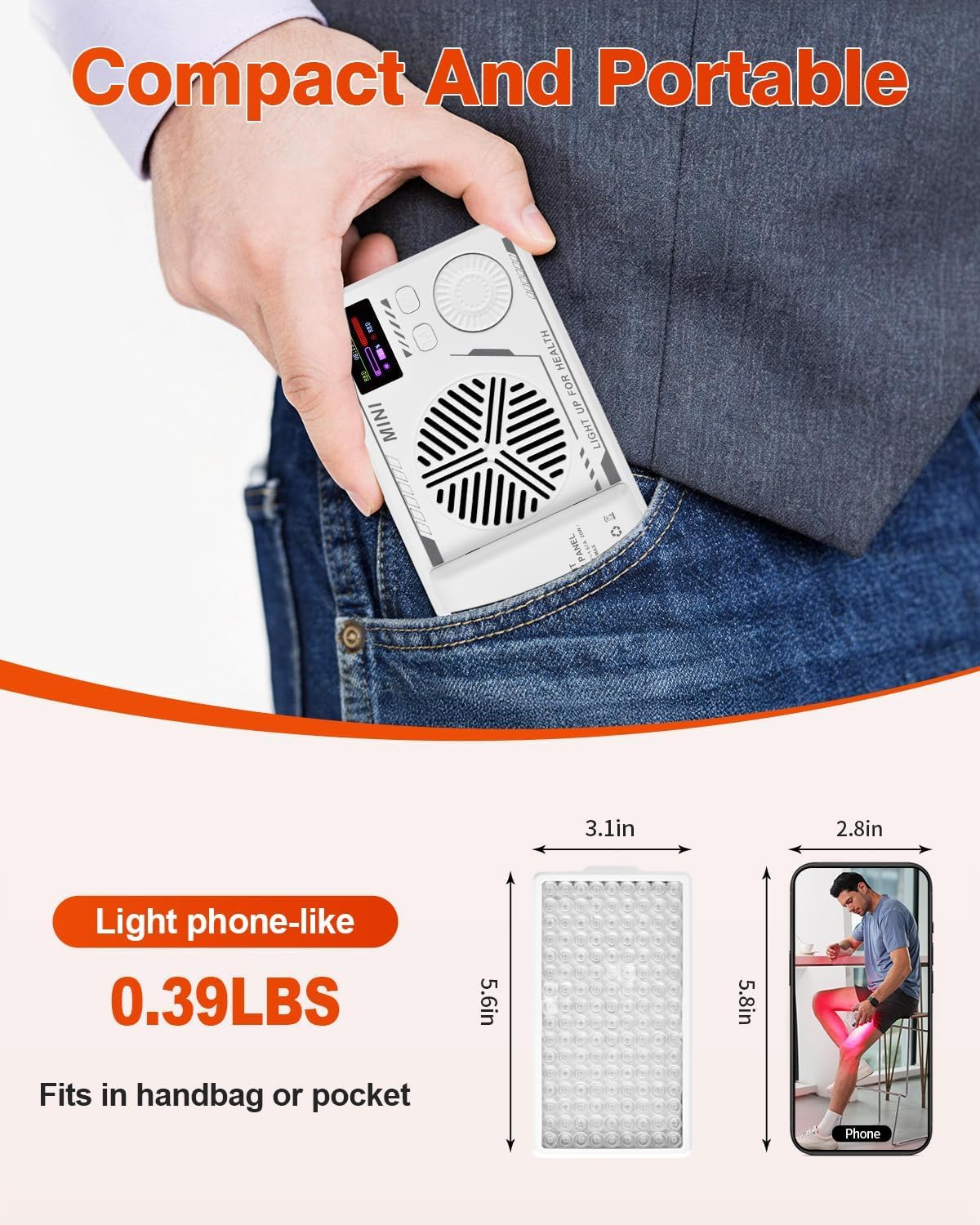 YIPFREE panel charging port and battery indicator for cordless use