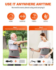 YIPFREE red light therapy belt pulse mode illustrating dynamic pulsing options