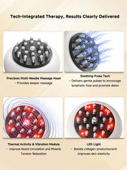 Yisibo Heat and Vibration Massage provides comforting warmth for deeper relief