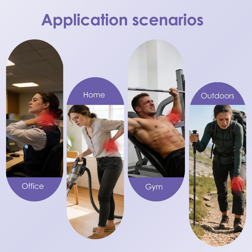 YIXIUTEN massager offers 6 speeds and 12 modes for tailored relief.