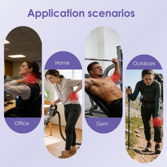 YIXIUTEN massager offers 6 speeds and 12 modes for tailored relief.