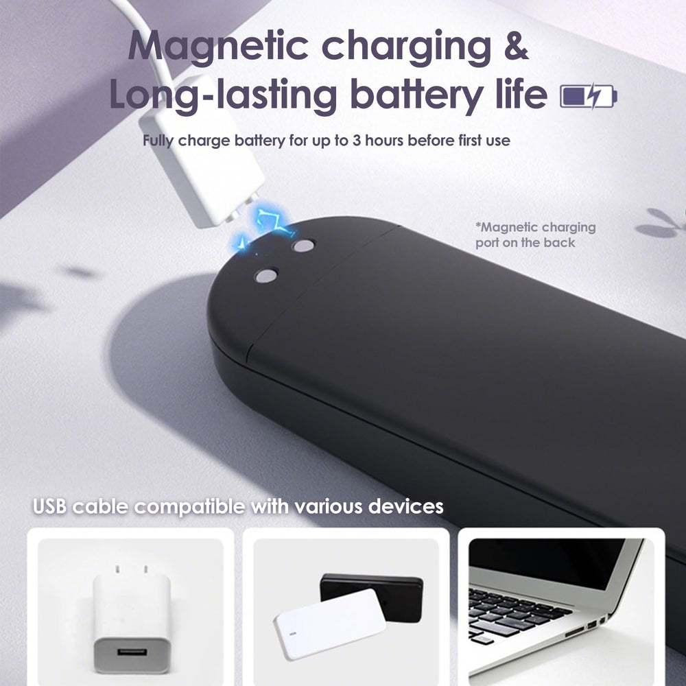 YIXIUTEN LED indicator shows battery status at a glance.