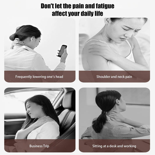 Yjcnelcr 4D kneading therapy mimics a skilled hand massage for shoulder relief.