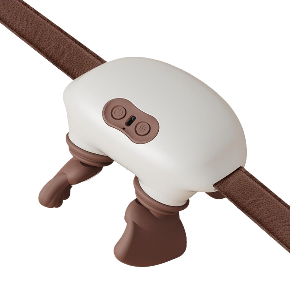 Yjcnelcr neck massager with heat delivers soothing warmth to ease neck tension.
