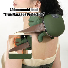 Yjcnelcr palm-like silicone knead nodes deliver precise neck and shoulder pressure.