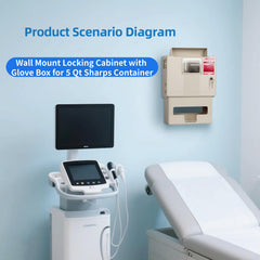 YJNAUPAI easy-install wall-mount system suitable for clinics or home.