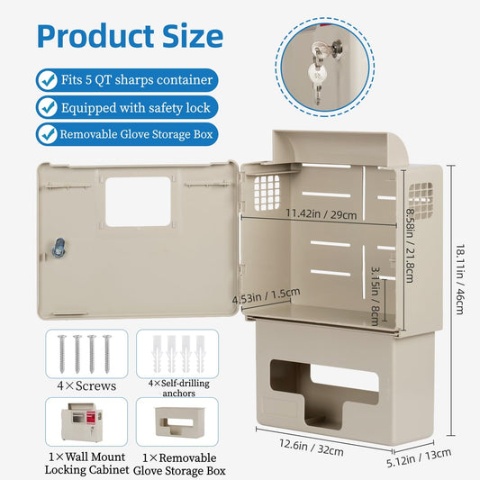 YJNAUPAI glove box access for quick PPE storage and access.