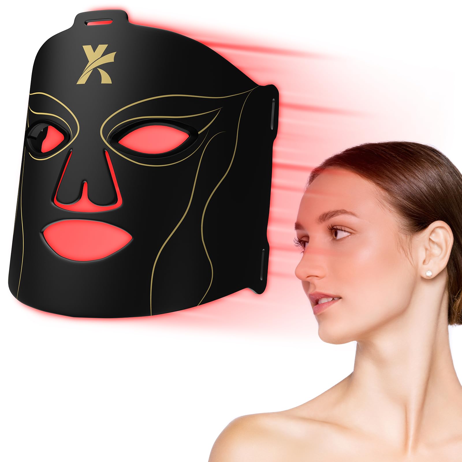 YKeluxon Face Mask with soft-silicone surface for comfortable daily wear.
