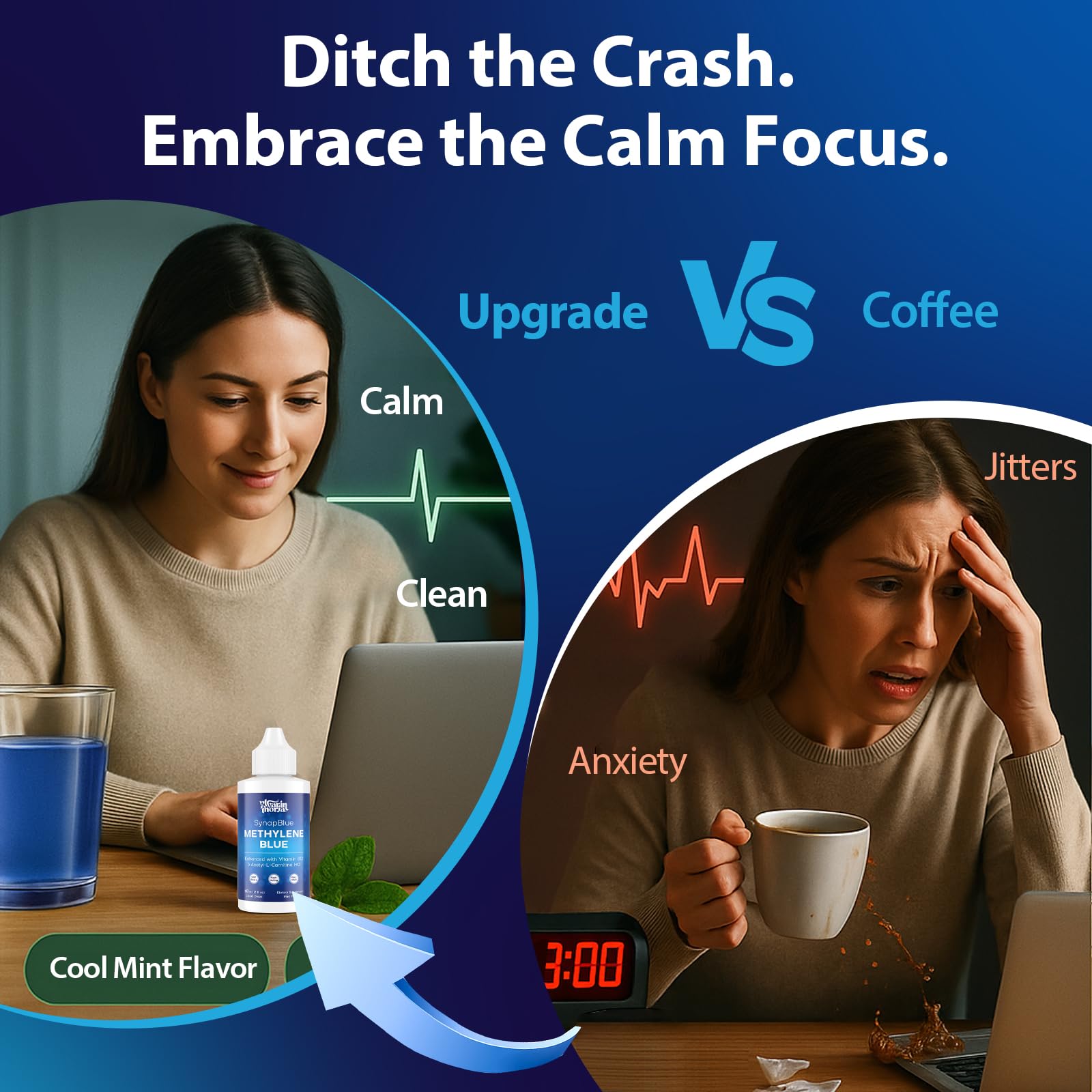 YLVARIN THORIA Caffeine-free nootropic drops for steady focus
