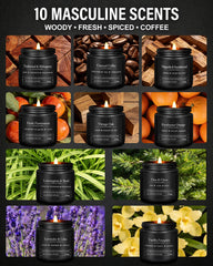 YMing pine candle offers fresh aroma to brighten bedrooms and workspaces.