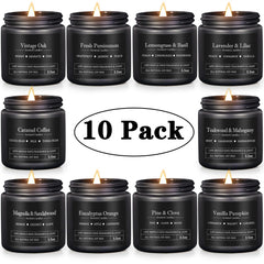 YMing teakwood candle showcases woody scent for a masculine ambiance and living room comfort.