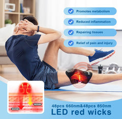 YNTU knee massager charging dock shows cordless convenience for home use