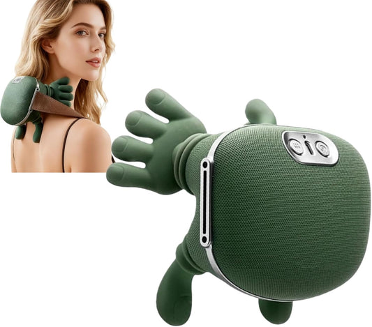 YNVHKFN neck massager with heat targets neck muscles for faster relief