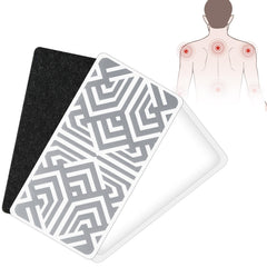 Yoapa Reusable Pain Patch on back area for targeted support.