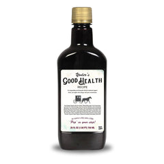 Yoder Naturals Good Health Recipe bottle front with elderberry infusion for immune support