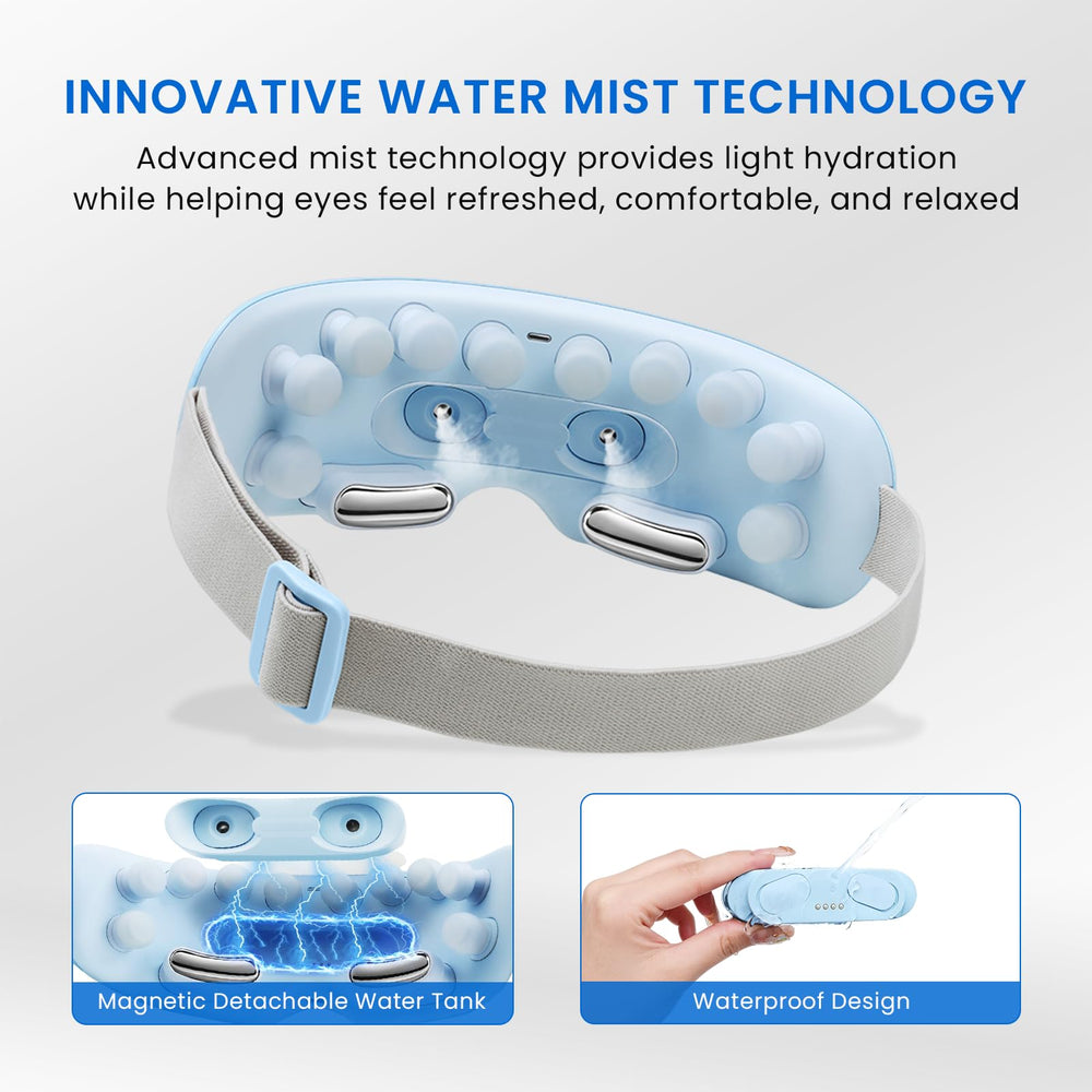 YOEYOU eye massager with heat therapy soothing tired eyes