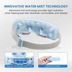 YOEYOU eye massager with heat therapy soothing tired eyes