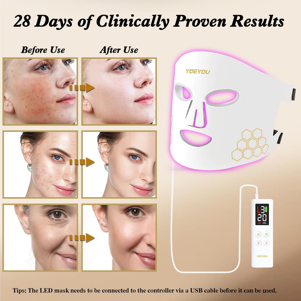 YOEYOU silicone mask close-up, skin-friendly material for comfortable wear.