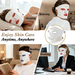 YOEYOU foldable mask with travel case, easy to carry for on-the-go use.