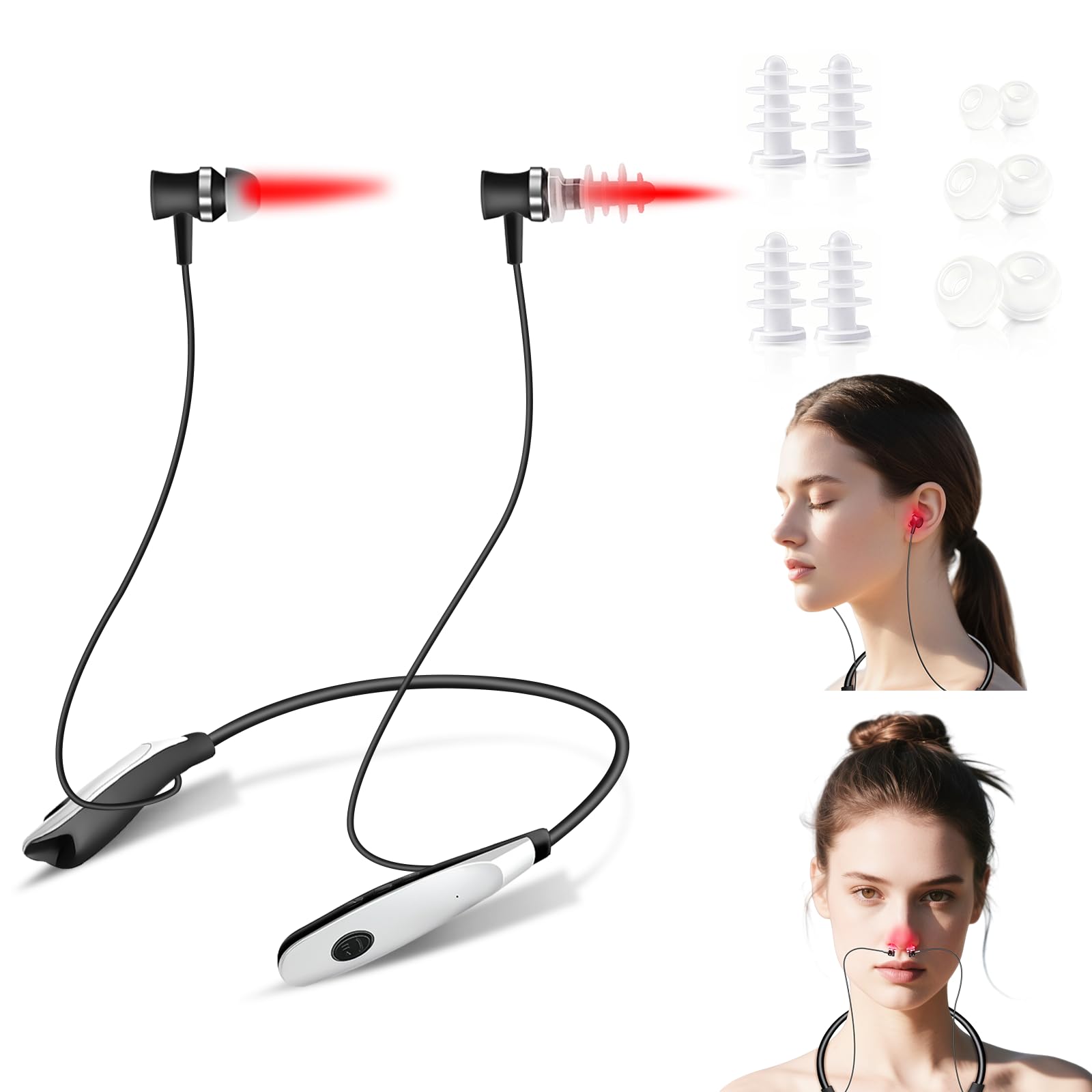 YOEYOU nose attachment for red light therapy supporting nasal comfort.