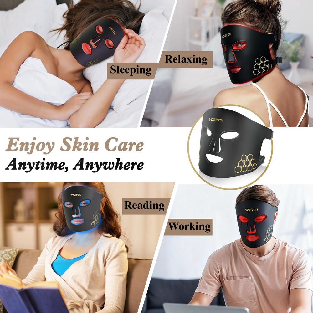 YOEYOU silicone skin-friendly mask suitable for all skin types.