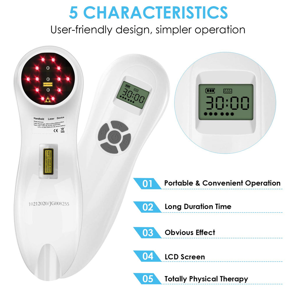 Yofalo 808nm diode array provides deep tissue treatment potential.