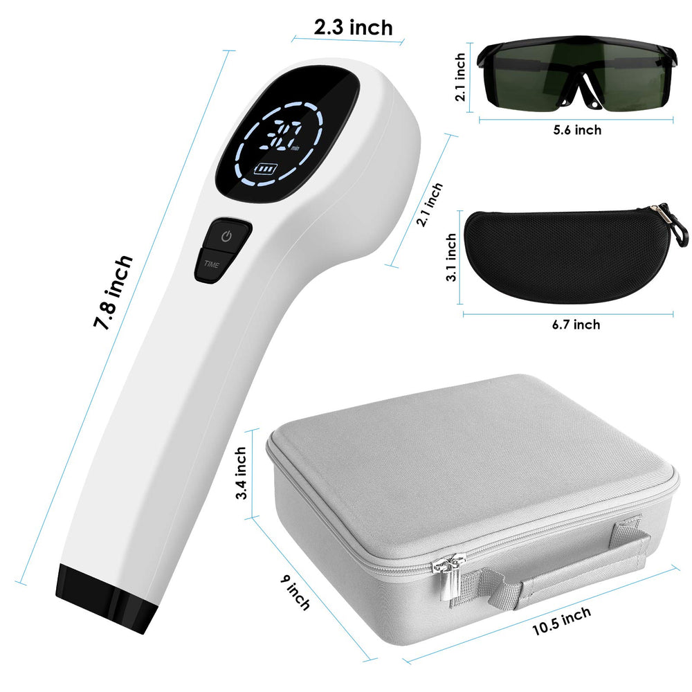 Yofalo cold laser therapy pet-use image suggests gentle home care for pets