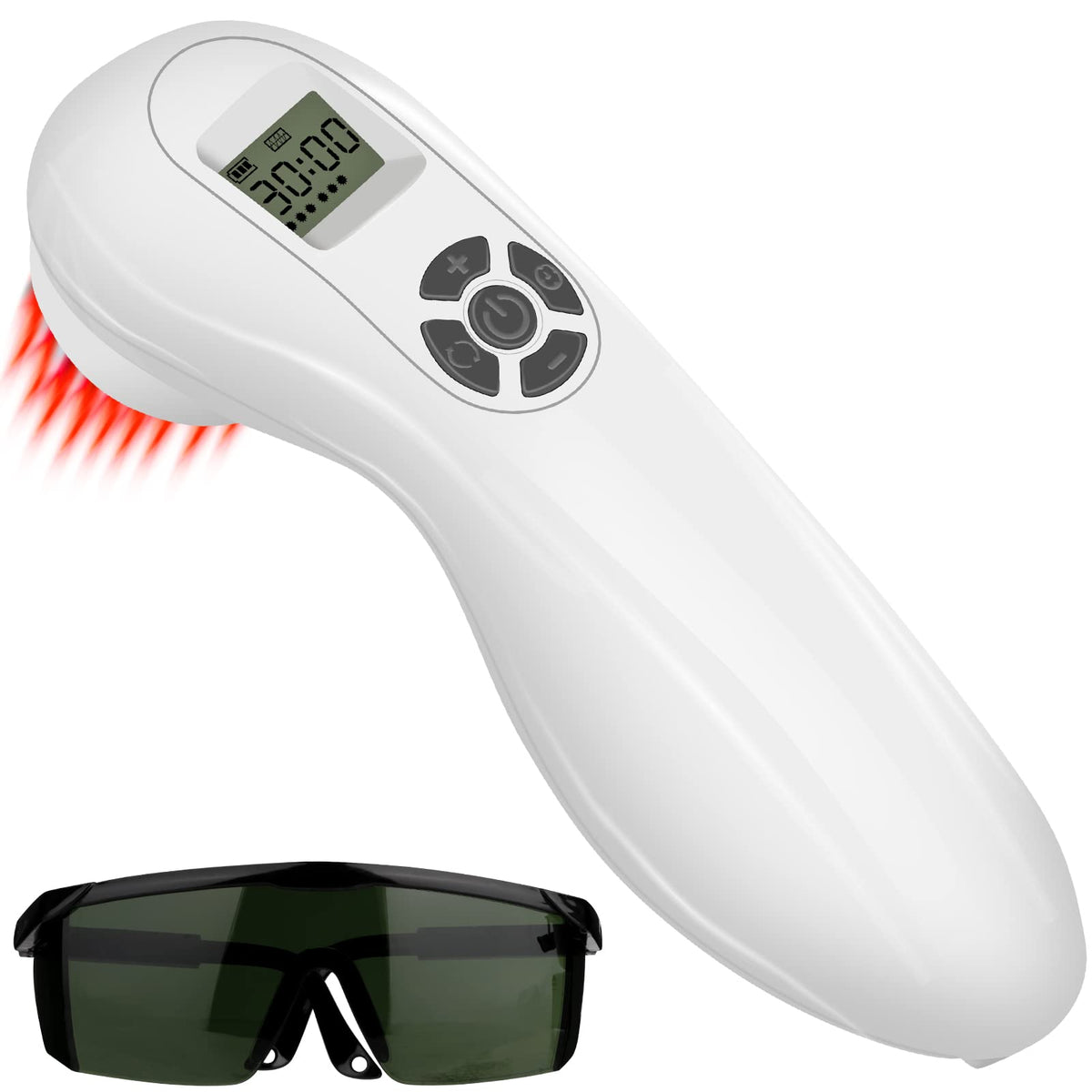 Yofalo portable handheld laser device front view for easy at-home use