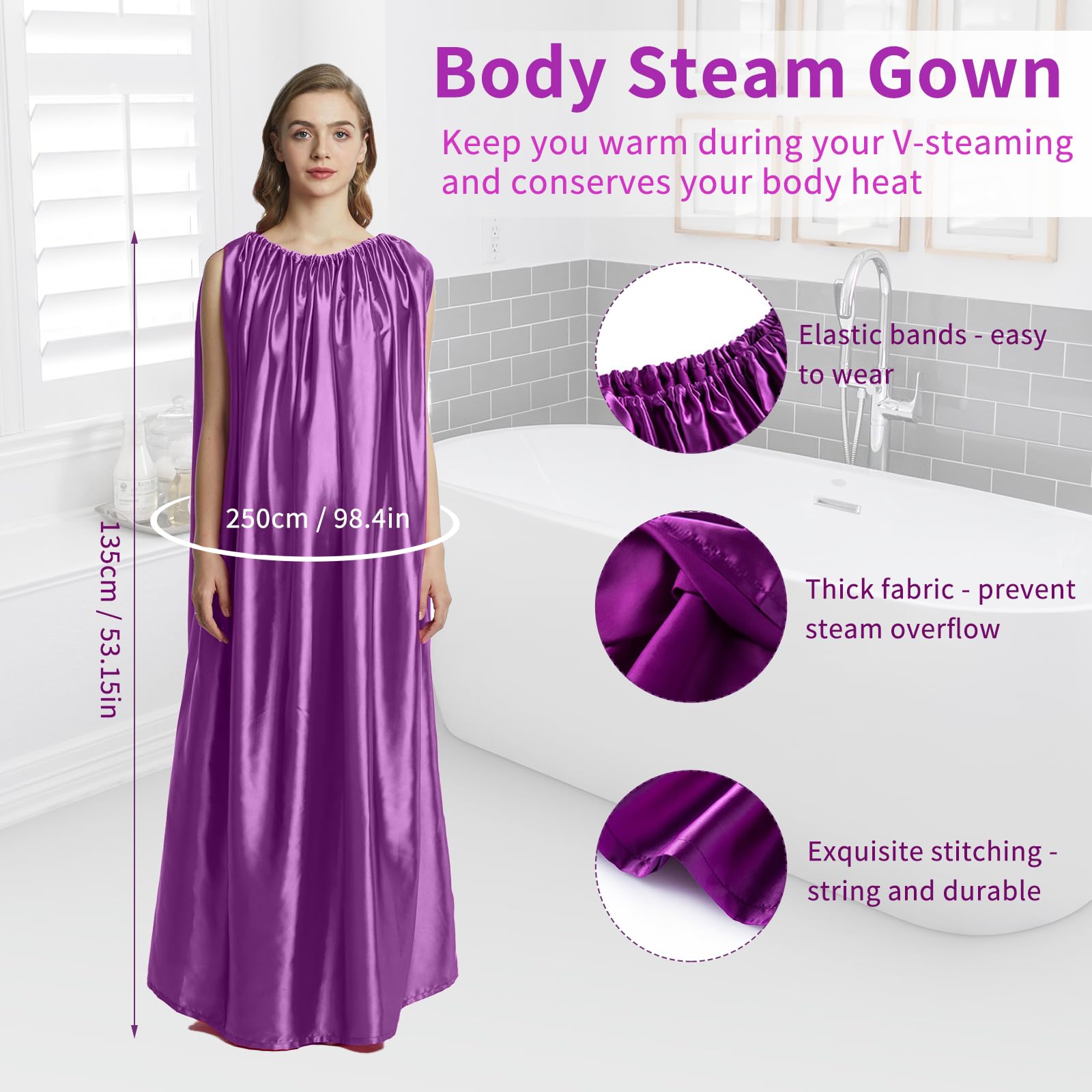 Yofuly healing crystals promote calm energy during steam routines.