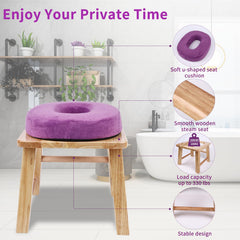 Yofuly U shaped cushion supports comfortable, long steaming sessions.