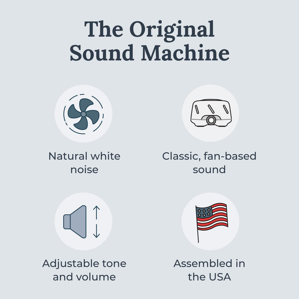 Yogasleep Dohm improves office privacy with gentle white noise.