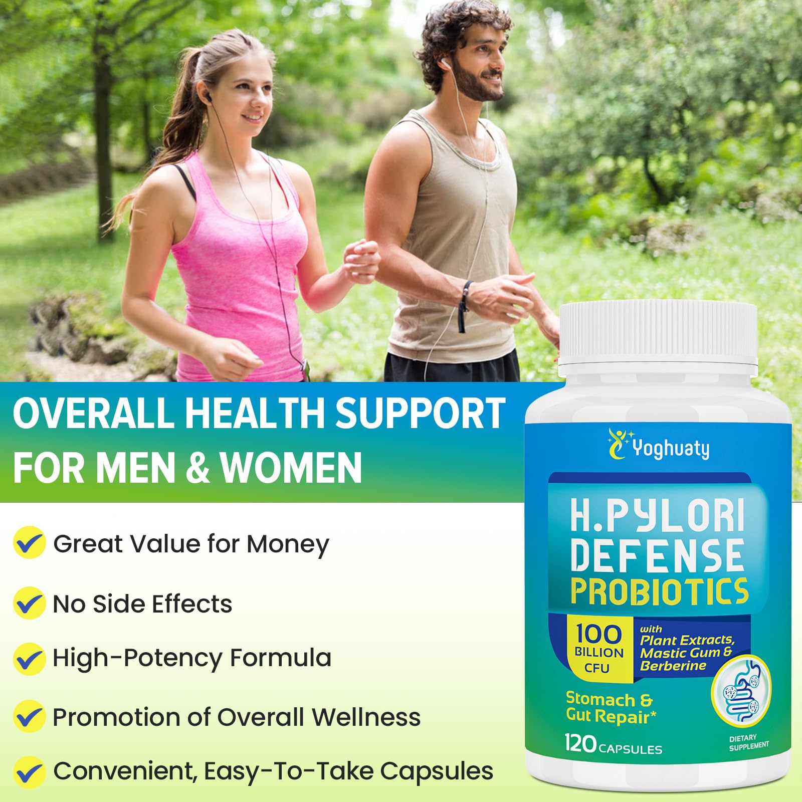 Yoghuaty H. Pylori Defense wellness scene communicates digestive wellbeing potential