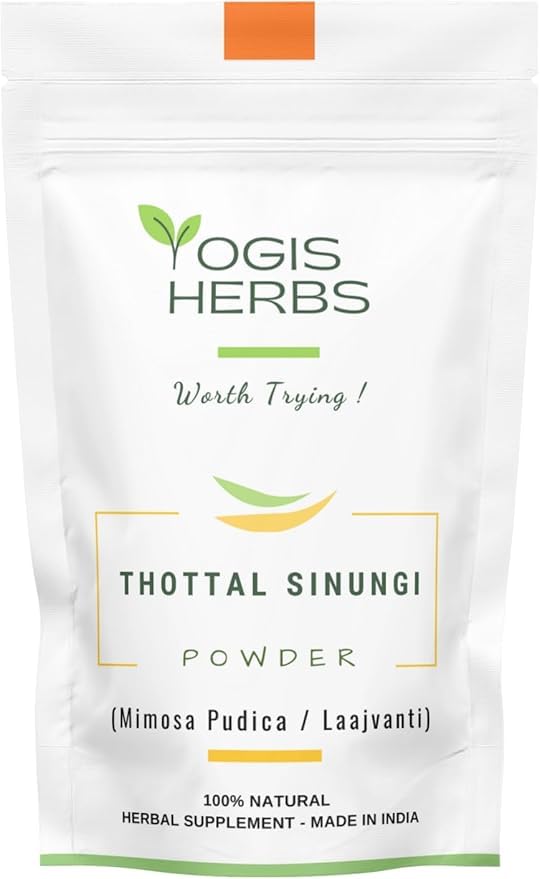 YOGIS HERBS Thottal Sinungi powder packaging designed for purity and daily convenience.