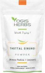 YOGIS HERBS Thottal Sinungi powder packaging designed for purity and daily convenience.