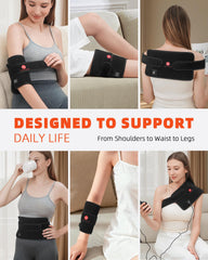 YOHOTESION Belt wrapped around the waist demonstrates flexible, comfortable fit.